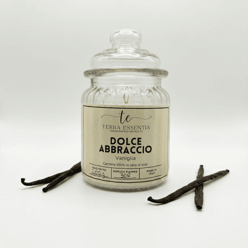 candela alla vaniglia - Dolce Abbraccio 200g